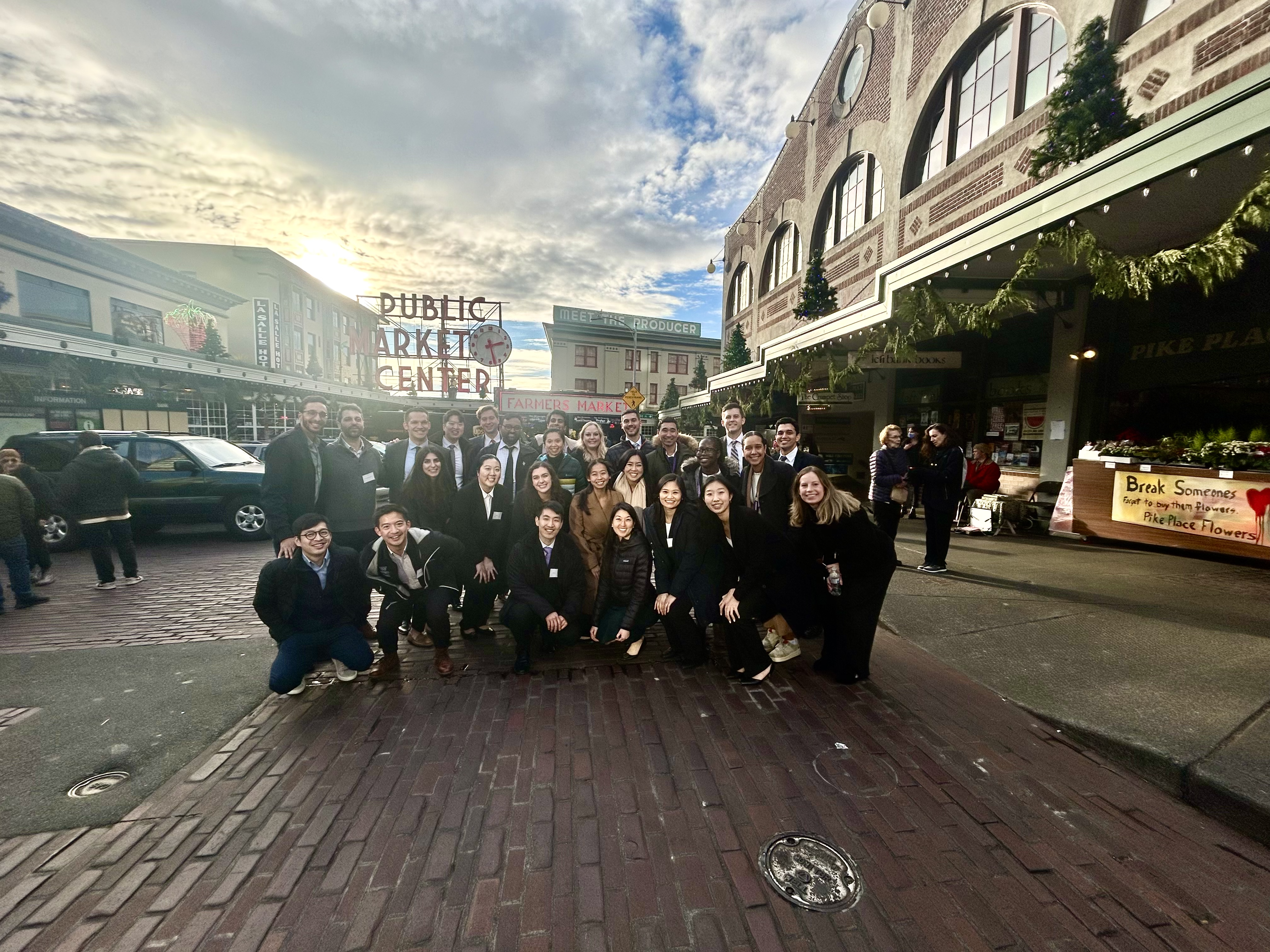 Residency applicants at Pike Place Market 2024