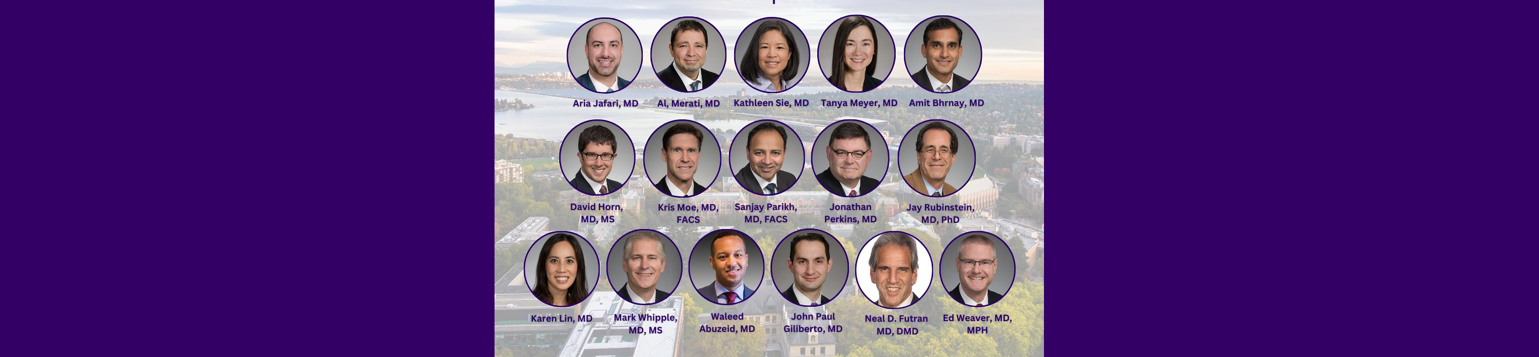 This is the image for UW Oto Faculty are Seattle Magazine's Top Docs entry